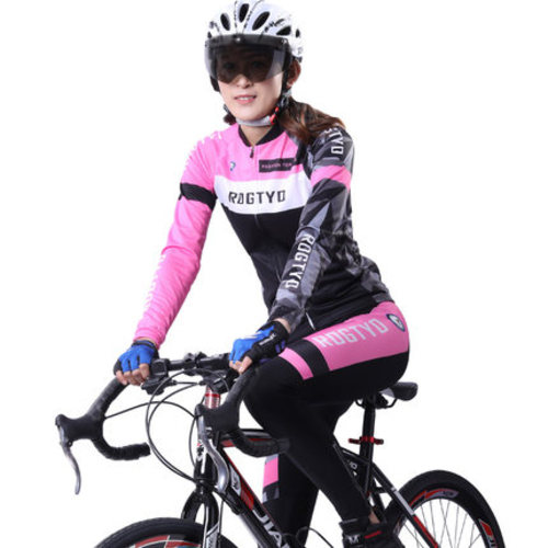 자전거 라이딩복 썸머복 여 긴팔 춘추 세트 여성 봄여름 산악자전거-22293192501331