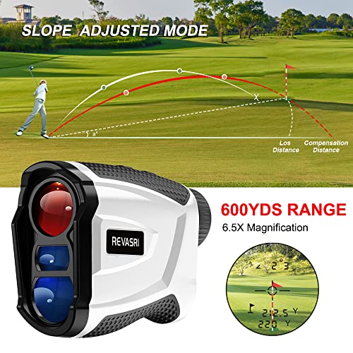 골프거리 측정기 미국 REVASRI 골프 레인지 파인더 골프용 600야드 -617456