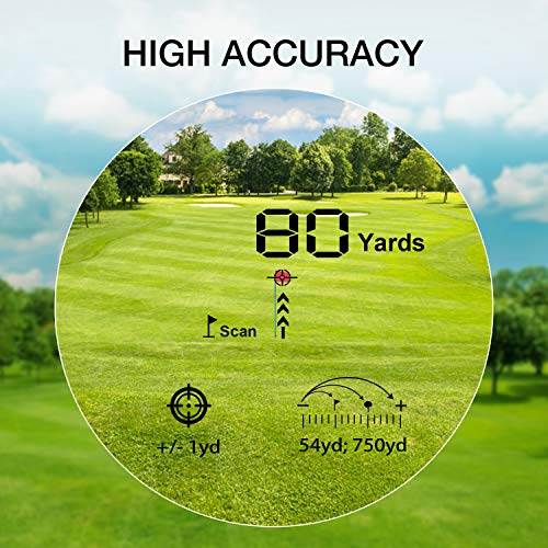 골프거리 측정기 미국 5가지 모드의 6배 레이저 레인지 파인더-617366