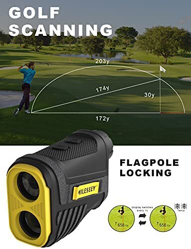 골프거리 측정기 미국 골프 레이저 거리 충전 가능 -617378