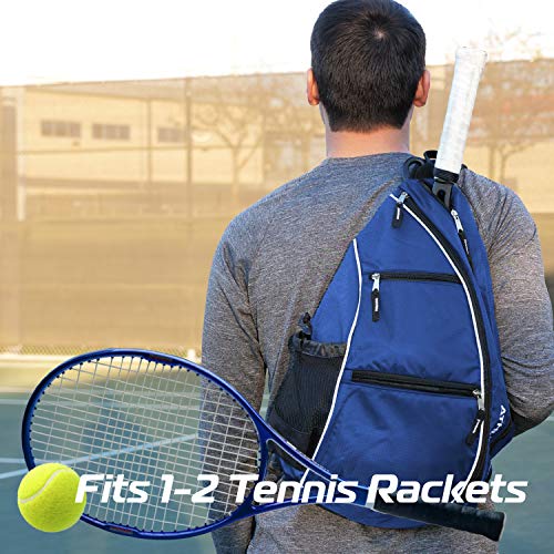 테니스 가방 미국 애슬레틱 슬링백 남녀공용 피클볼라켓볼 여행용 크로스바디 백팩-614004