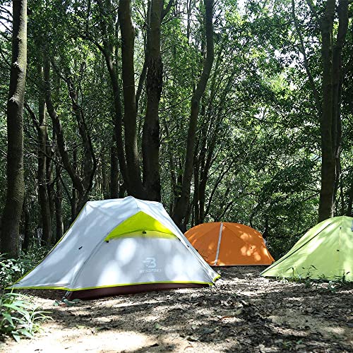 백패킹 텐트 캠핑 2도어 초경량 방수 경량 통풍 4계절 돔텐트 하이킹 등산에 적합