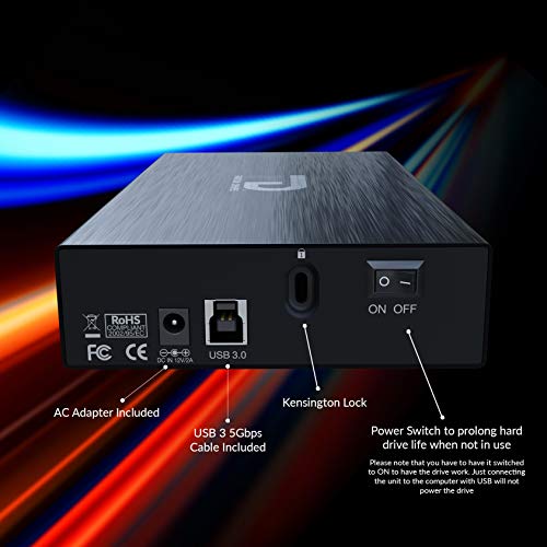 외장형하드 미국 외장HDD Fantom 드라이브 16TB 드라이브 GFORCE 3 Pro 7200RPM USB 30 -620772