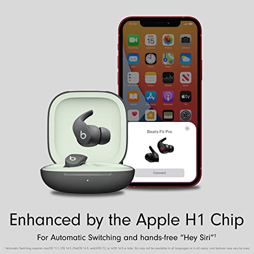 무선 이어버드 미국 이어폰  Beats Fit Pro 진정한 노이즈 캔슬링 Apple 시간 1 칩 Apple과 호환-620192