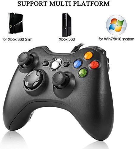 게임 무선 컨트롤러 미국 Xbox 엑스박스 360 Windows PC용 YUDEG Xbox 엑스박스 360 유선 조이스틱 유선 -620861