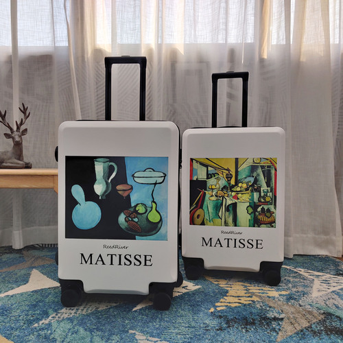 그림 캐리어 개성 디자인 여행가방 아트인스남녀가방