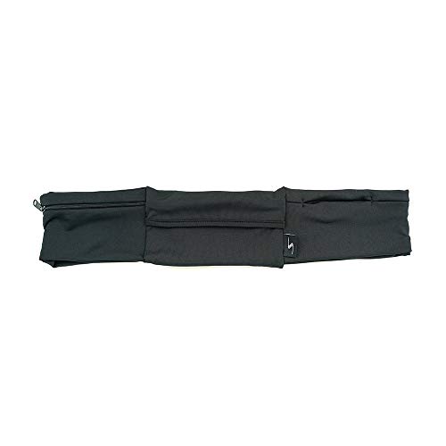 마라톤 러닝 플립벨트 미국 스프릭스 3 포켓 조절형 허리팩 땀방지 뒷면 운동용 패니팩-613693