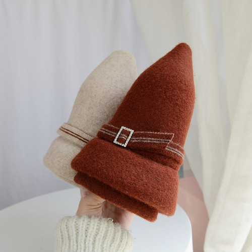 모자 겨울 양털모자 보온 캐시미어 패션 화분 모자 벙거지 버킷햇
