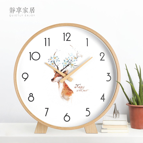 탁상시계 북유럽 탁상용 크리에이티브 시계 거실 시계