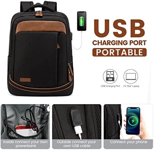 신학기 가방 미국 백팩 LOVEVOOK 여행용 노트 USB 포트 15.6인치 노트북 수납-630336
