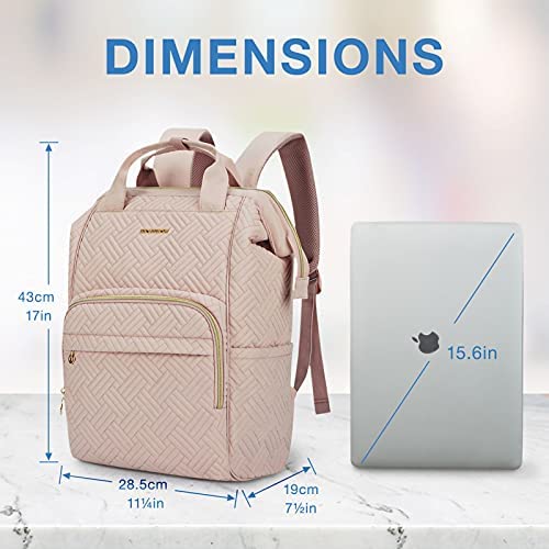 신학기 가방 미국 백팩 BAGSMART 여성 노트북 수납 15.6인치 핑크-630367