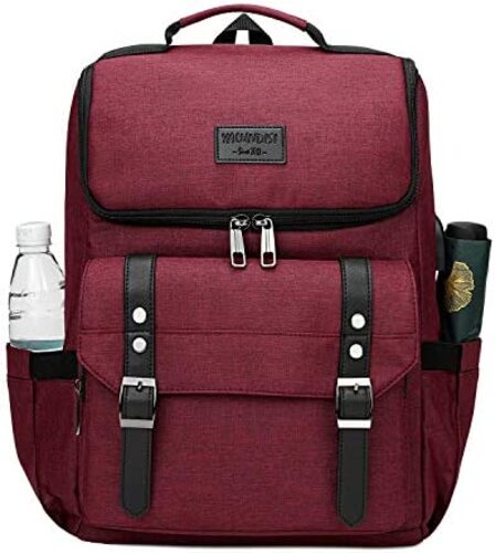 신학기 가방 미국 백팩 빈티지 여행용 노트북 수납 여성용 USB 충전포트-630360
