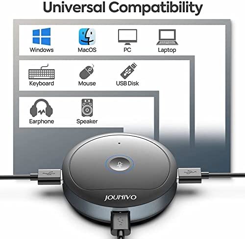 유튜브 방송 마이크 미국 3-USB 포트 허브가 있는 JUNIVO USB, 플러그-630766