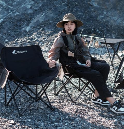 야외 접이식 캠핑 의자 초경량 휴대용 피크닉 테이블 낚시용 10542
