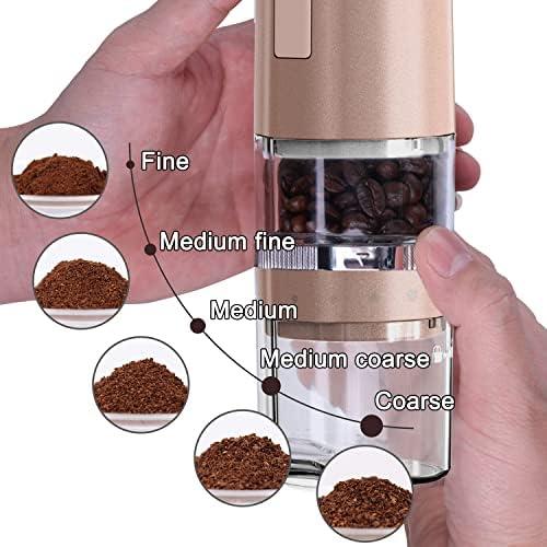 커피 그라인더 미국 TastLi 분쇄기, 전기 휴대용 드립 에스프레소-631772