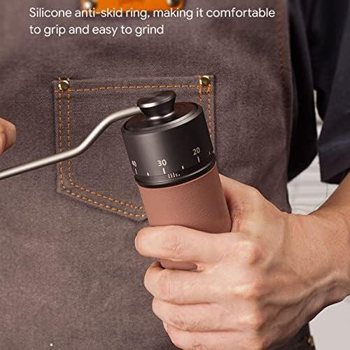 커피 그라인더 미국 DEWIN 수동 원두 , 탈부착식 휴대용 핸드 420 그라인딩 코어-631961