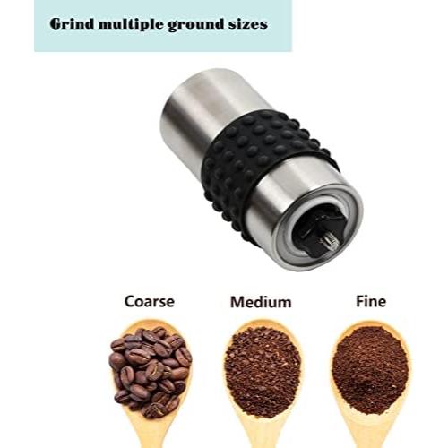 커피 그라인더 미국 티리니아 수동 , 밀크 폼 메이커 봉이 달린 조절 가능한 세라믹-631778