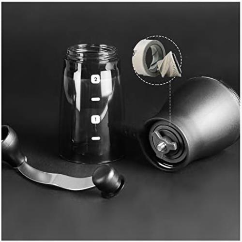 커피 그라인더 미국 QARNBERG 가정용 핸드 휴대용 파우더 수동 분쇄 원두-631858