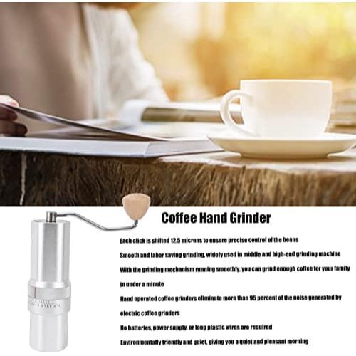 커피 그라인더 미국 원 투 세일 수동 분쇄기, 휴대용 콩 사용이 간편, 홈 오피스 및 여행용-631933