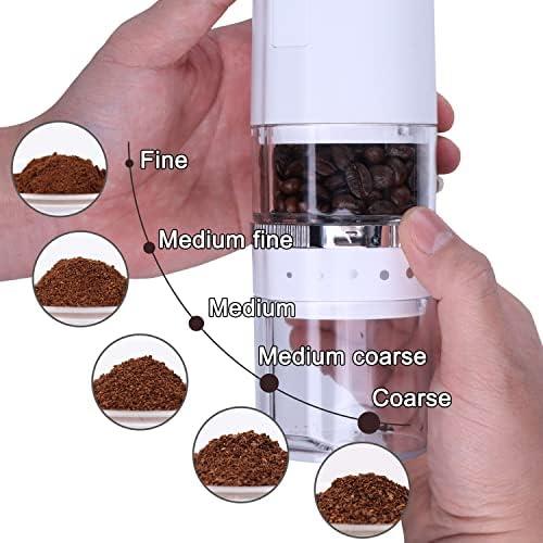 커피 그라인더 미국 TastLi 분쇄기, 전기 휴대용 드립 에스프레소 엎지르기 등을 위한 5개의 정밀한 분쇄 설정-631754