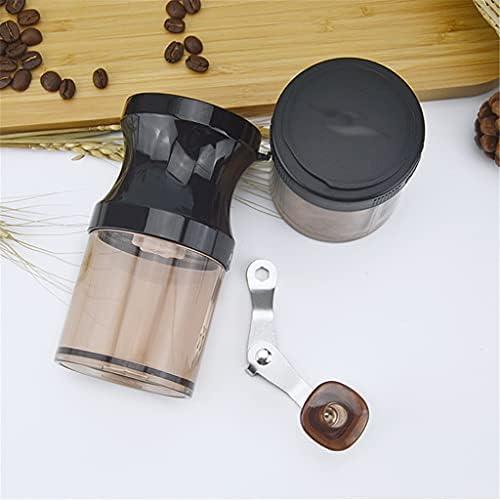 커피 그라인더 미국 QARNBERG 핸드 휴대용 수동 향신료 및 바닐라 페퍼 프로페셔널 테이퍼 클리어 수지 케이스-631822