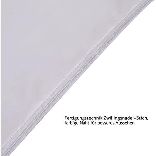 독일 베개 거위털 2개 세트 40x80cm 충전재 깃털 면 100% 커버 화이트