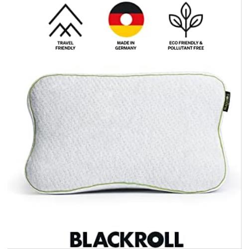 독일 베개 회복 베개(50x30cm) 편안한 수면 여행용 인체공학적 비스코스 메모리폼