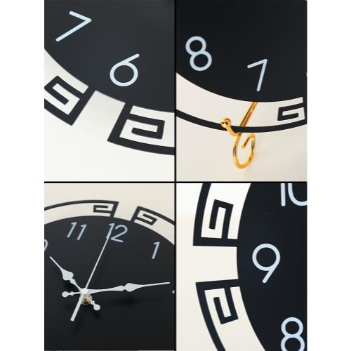 새로운 거실 테이블 시계 예술 시계대 시계 탁상시계 디자인
