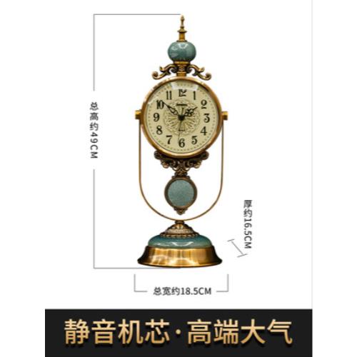 고급스러운 아메리칸 빈티지 거실 유럽풍 시계 탁상 시계추대 탁상시계 디자인
