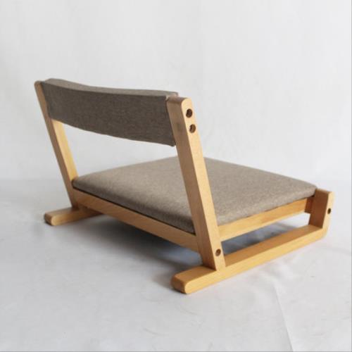등받이 좌식의자 다리없는의자 다다미 일본식 의자
