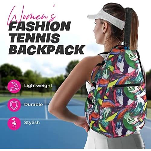 테니스 가방 백팩 미국 터부 패션 여성용 프리미엄 , 방수 라켓 공이 있는 대용량 -633338