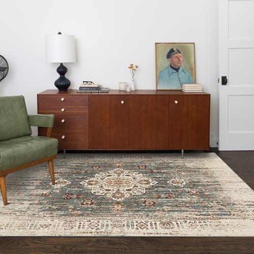 현대 미국식 빈티지 페르시아 서재 거실 티테이블 소파 침실 침대 카페트 카펫-634916