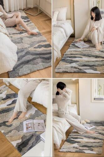 북유럽 카펫 침대옆 담요 침실 서재 이끼 러그 자연계열 매트 북유럽