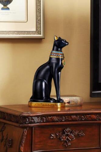 초부고양이 이집트 고양이 신 흑백 거실 와인 홈 빈티지 인테리어