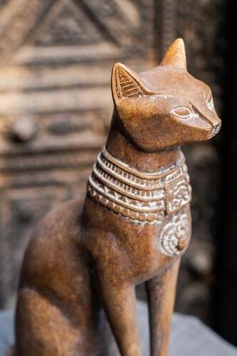 이집트 고양이 장식 레진 거실 서재 현관룩 빈티지 인테리어
