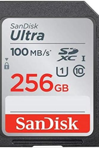 샌디스크 256GB SD Ultra Memory Card for Nikon Coolpix 카메라 미국-638282