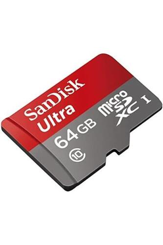 샌디스크 울트라 마이크로 SDXC SDUHS-1 TF 메모리 카드 64GB(투팩 x2 = 128GB) 미국-638275