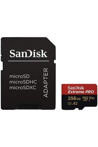 샌디스크 Extreme PRO (UHS-1 U3 / V30) A2 256GB MicroSD 메모리 카드 (2팩) 미국-638287