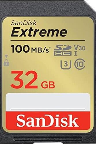 샌디스크 Extreme 32GB 2Pack SD 메모리 카드 미국-638172