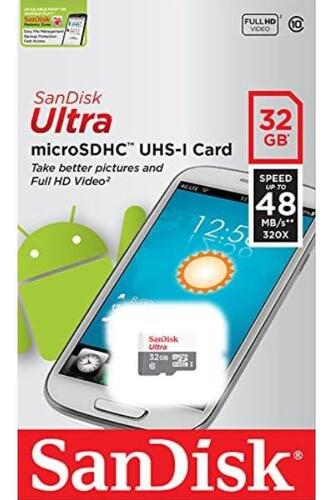 샌디스크 32GB 32G 울트라 마이크로 SDHC 클래스 10 TF 플래시 메모리 카드 미국-638225