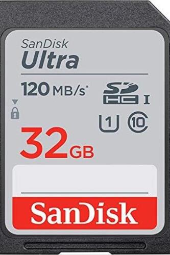 샌디스크 32GB SDHC SD 울트라 메모리 카드 클래스 10 미국-638190