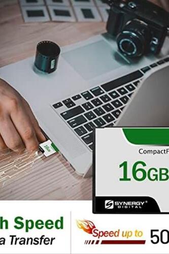 시너지 Digital 16GB 콤팩트 플래시 메모리 카드 - 50MB/s 2팩 미국-638184