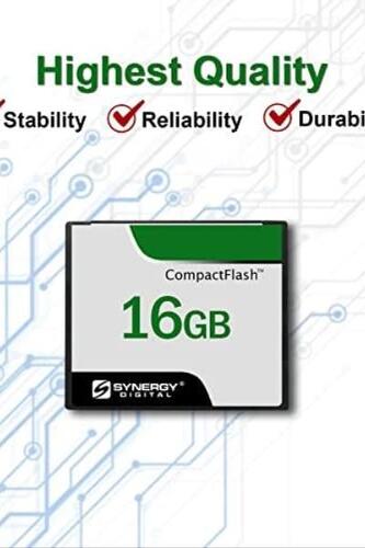 시너지 Digital 16GB 콤팩트 플래시 메모리 카드 - 50MB/s 2팩 미국-638184