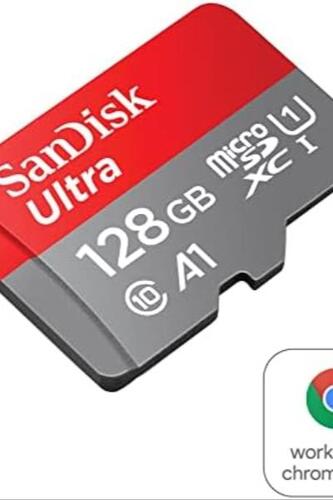 샌디스크 128GB Ultra microSDXC UHS-I Card for Chromebooks 미국-638228