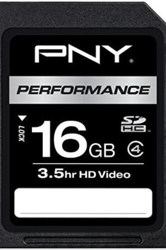 PNY 16GB 2팩 성능 클래스 4 SD 카드 미국-638258