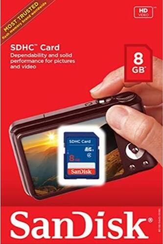 샌디스크 8GB SDHC 메모리 카드 미국-638214