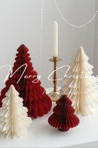 크리스마스 장식 트리 종이접기 가정용 장식품 인스타감성