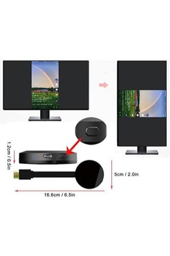 무선 HDMI 디스플레이 동글 어댑터, 4K 울트라 HD 해상도 화면 공유, 노트북, PC, 스마트폰에서 HDTV 프로젝터로 비디오 오디오 스트리밍-639525