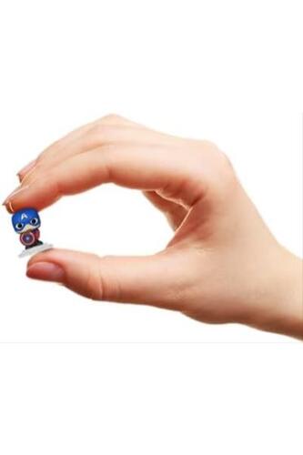 펀코 Bitty 팝 마블 미니 수집 가능한 장난감 캡틴 아메리카 닉 퓨리 토르 미국 피규어-641679