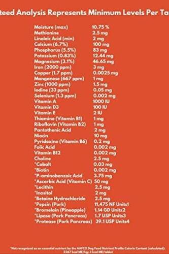 반려견 영양제 미국 종합 비타민, 영양소, 칼슘, 소화 효소 및 항산화제를 선하기 고급 일일 보충제 180-641843